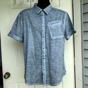 Calvin Klein Jeans 100% cotton slim style short sleeve shirt size L